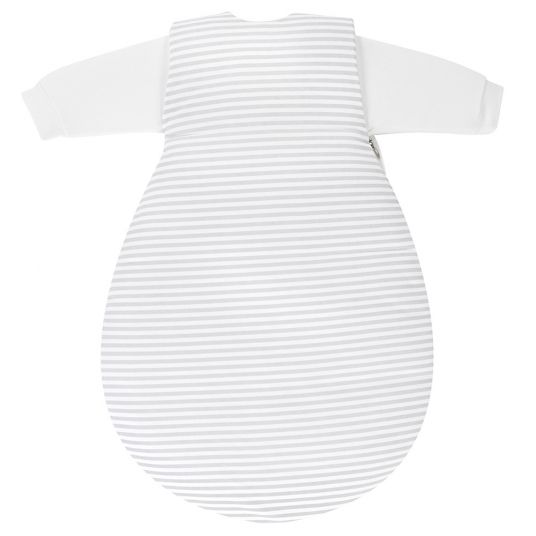 Alvi Baby bodice 3 pcs - Faces Stripes Grey - size 50/56
