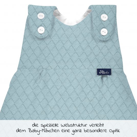 Alvi Baby-Mäxchen 3-tlg. Special Fabric - Diamond Aqua - Gr. 50/56