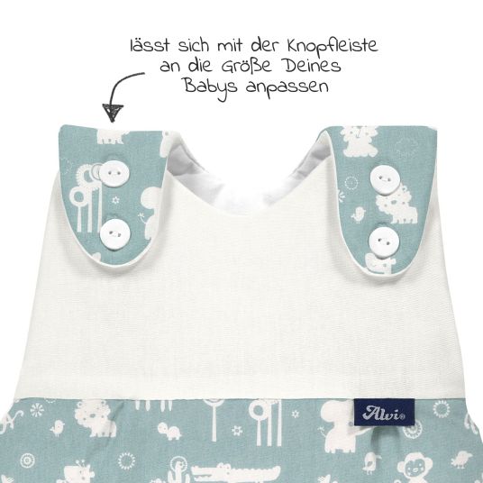 Alvi Baby-Mäxchen outer bag - Animals - size 50/56