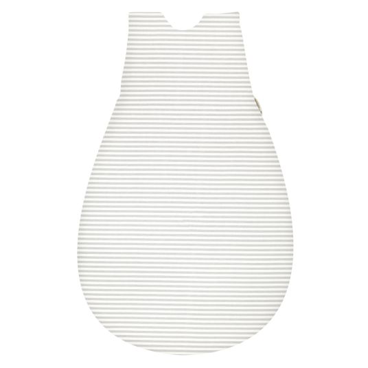 Alvi Baby-Mäxchen outer bag - Faces Stripes - Grey - Size 56/62