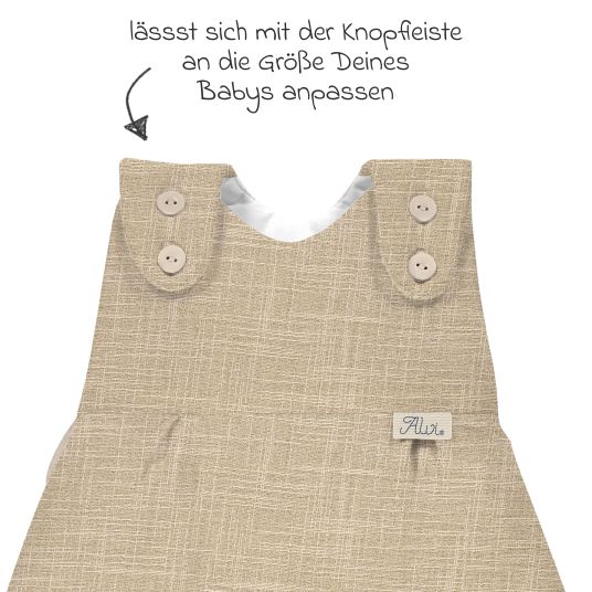 Alvi Baby-Mäxchen Außensack - Slub Muslin - Gr. 50/56