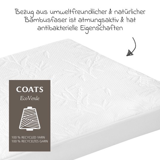 Alvi Baby crib mattress MamaLiebe 70 x 140 cm