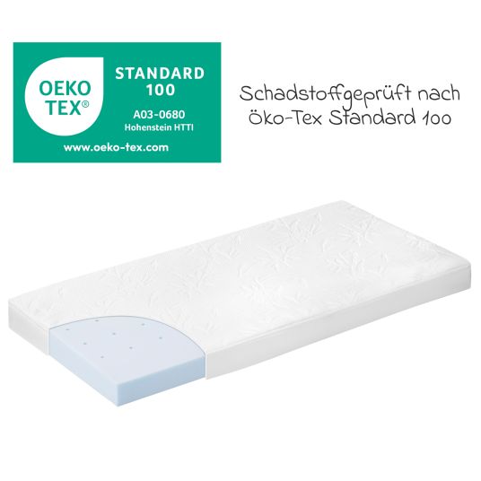 Alvi Baby crib mattress MamaLiebe 70 x 140 cm