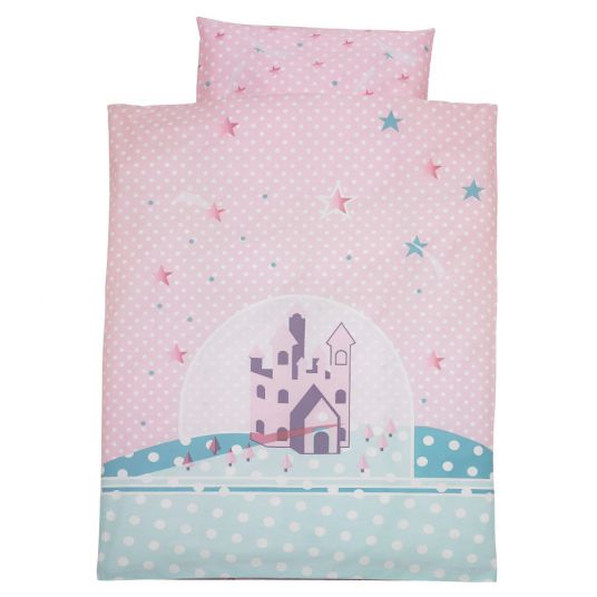 Alvi Bedding 100 x 135 cm - Star Castle - Pink