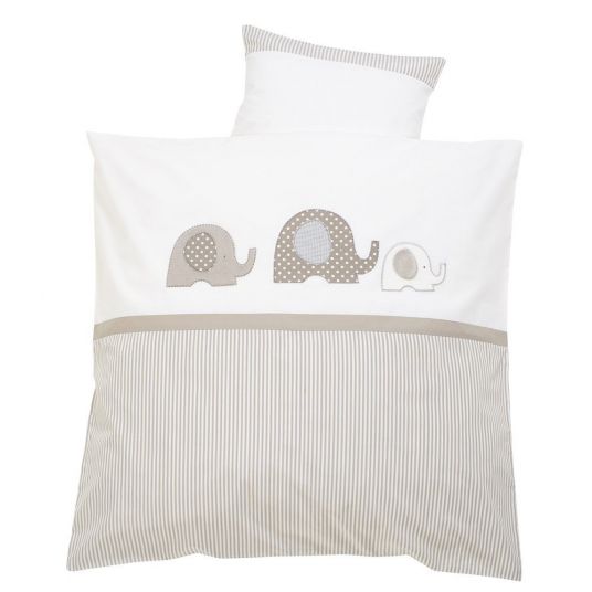Alvi Bed linen 80 x 80 cm - Elephant Beige