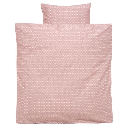 Alvi Bedding 80 x 80 cm - diamond - pink