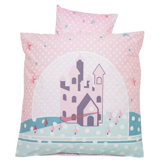 Alvi Bedding 80 x 80 cm - Star Castle - Pink