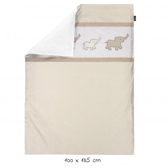 Alvi Bedding Organic Cotton 100 x 135 cm - Olifant
