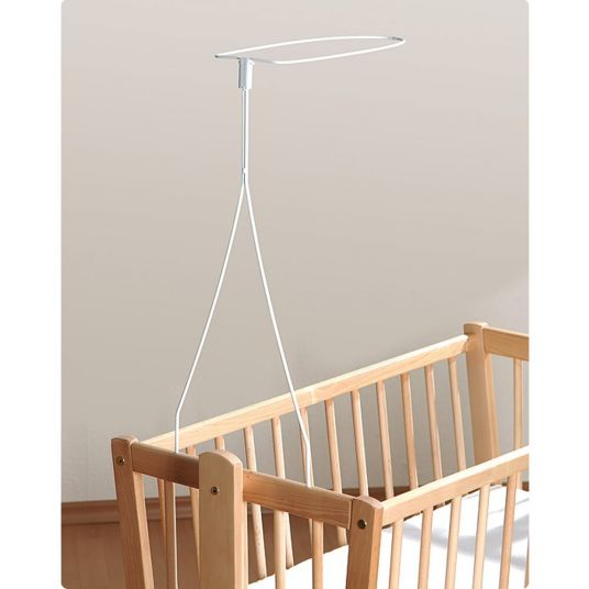 Alvi Canopy pole for cradle - White