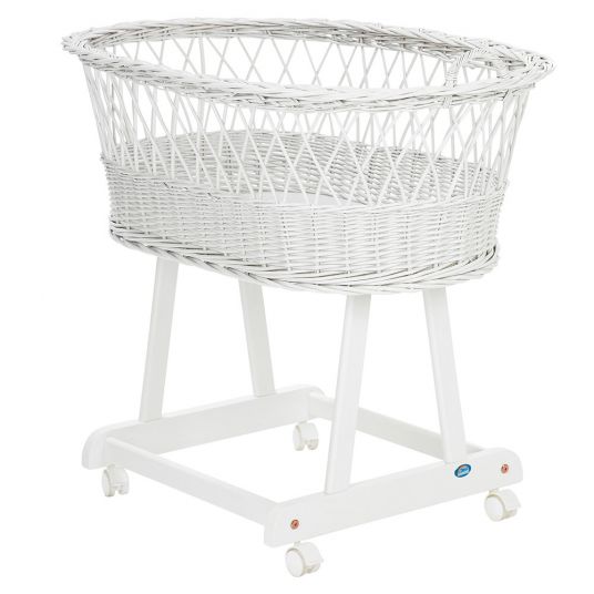 Alvi Complete bassinet Jola White - Stars - Silver
