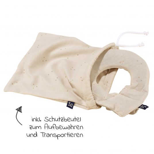 Alvi Headrest / baby pillow against head deformation ALVIbino incl. storage bag - Starfant