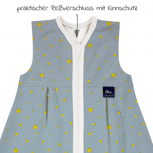 Alvi Kugelschlafsack Mäxchen Light aus Bio-Baumwolle - Der Kleine Prinz - Limited Edition - Gr. 70