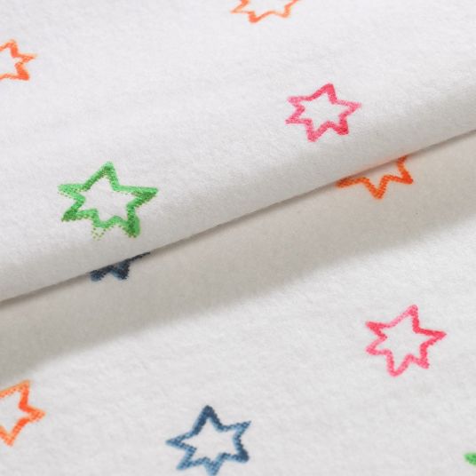 Alvi Molton cloth pack of 3 80 x 80 cm - multicolored star