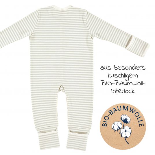 Alvi Schlafanzug Pyjama Organic Cotton - Faces - Gr. 50