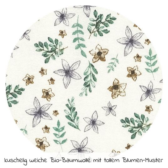 Alvi Schlummer-Nestchen Organic Cotton - Petit Fleurs