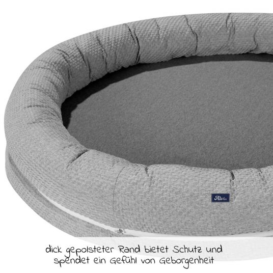 Alvi Schlummer-Nestchen XL Special Fabric - Piqué