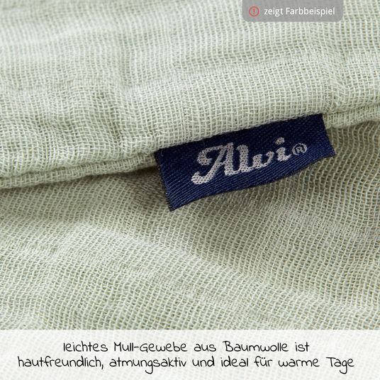 Alvi Mull summer sleeping bag - Cornsilk - size 70