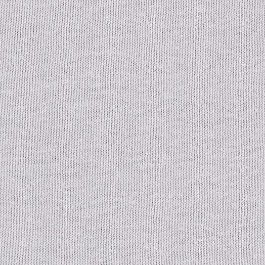 Alvi Fitted organic cotton sheet for crib 60 x 120 / 70 x 140 cm - silver gray