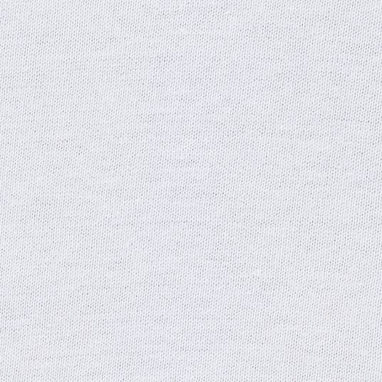 Alvi Fitted organic cotton sheet for crib 60 x 120 / 70 x 140 cm - White