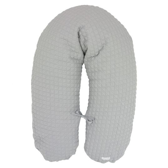 Alvi Nursing cushion bellybutton 190 cm - Dream - Grey