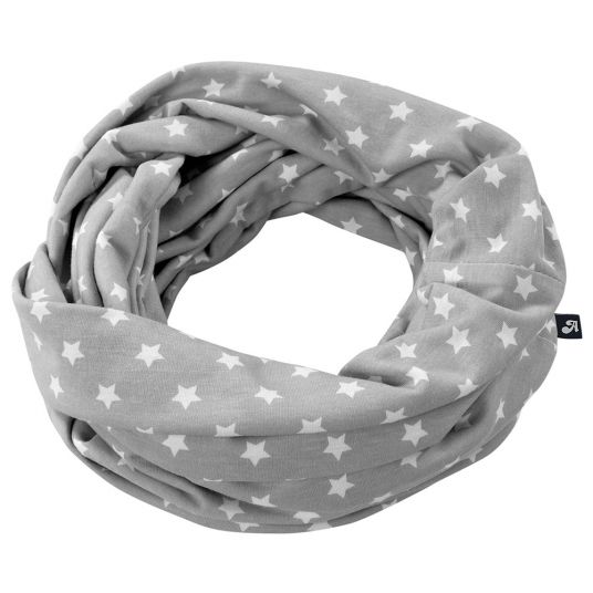 Alvi Nursing scarf 2 in 1 - Stars - Silver
