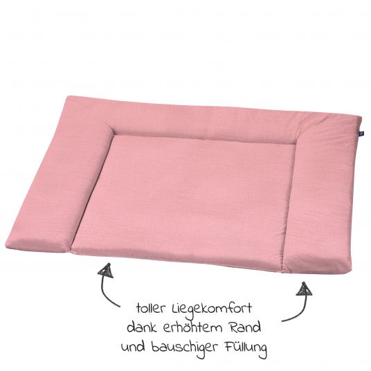 Alvi Fabric changing mat gauze 70 x 85 cm - Fox Glove