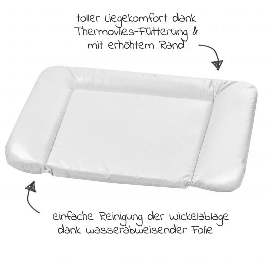 Alvi Wickelauflage mit Bezug aus Bio-Baumwolle 70 x 85 cm - Der Kleine Prinz - Limited Edition