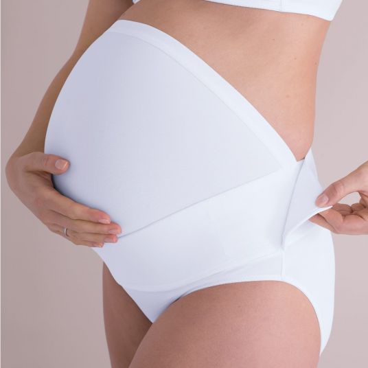 Anita Belly Strap Baby Belt - White - Size S