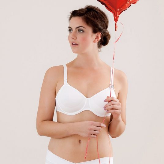 Anita Nursing bra with underwire - White - Size 75 F