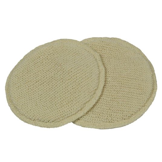 Asmi Organic nursing pad 3-ply bourette silk / virgin wool / silk
