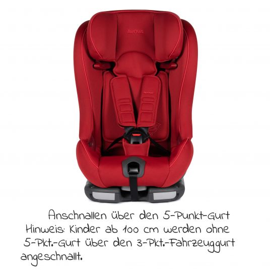 Avova Child seat Sperling - Fix i-Size 76 cm - 150 cm / from 15 months to 12 years - Maple Red