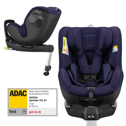 Maxi-Cosi - Reboarder-Kindersitz AxissFix i-Size 360° drehbar 4 Monate-4  Jahre (61-105cm) Isofix-Basis - Authentic Graphite - Babyartikel.de