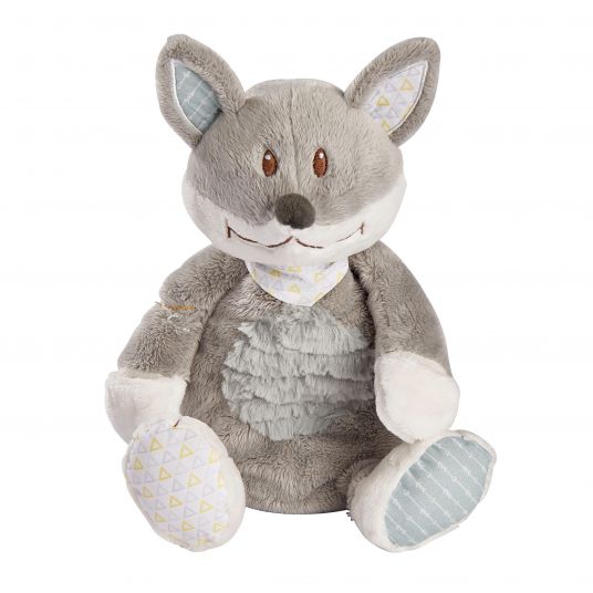 Babiage Doodoo Sleep Aid & Cuddly Toy - Foxy - Grey