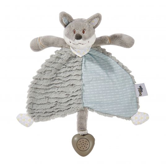 Babiage Doodoo Einschlafhilfe & Kuscheltier - Foxy Mini - Grau