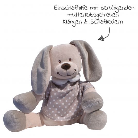 Babiage Doodoo Sleep Aid & Cuddly Toy - Bunny - Brown