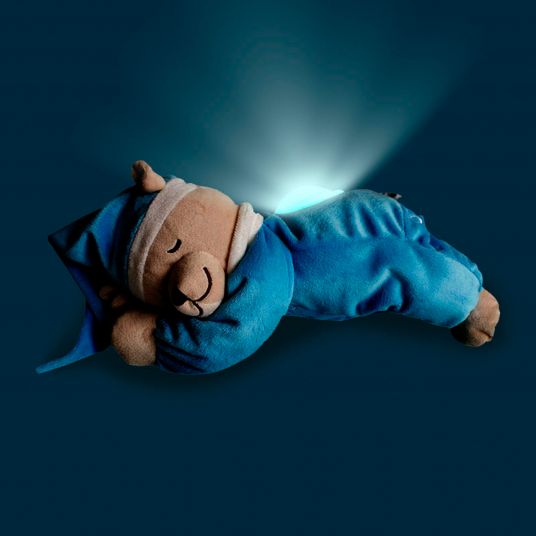Babiage Doodoo Einschlafhilfe mit Nachtlicht - Bär - Türkis