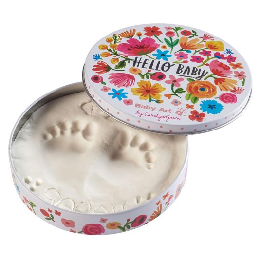 Baby Art Gipsabdruck-Set Magic Box - Limited Edition Flowers