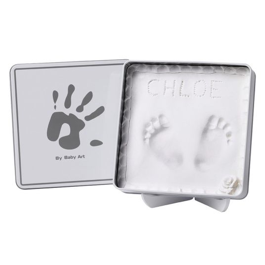 Baby Art Gipsabdruck-Set Magic Box - White