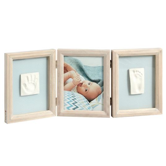 Baby Art Frame for photo & 2 prints - Stormy