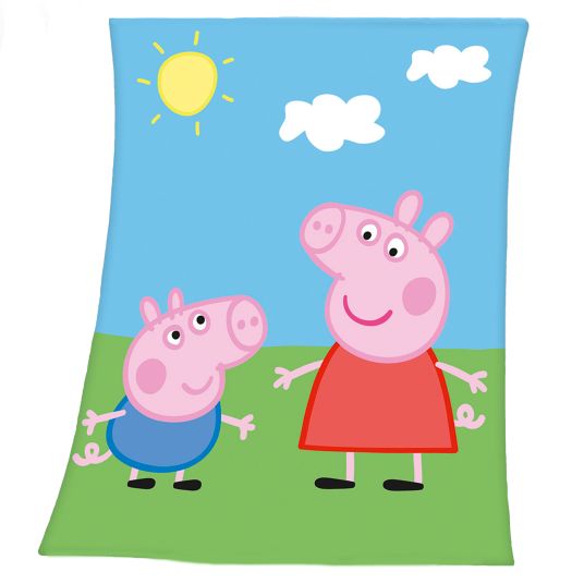 Baby Best Cuddly blanket 75 x 100 cm - Peppa Pig