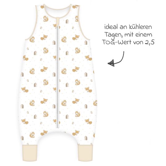 Baby Best Maglia imbottita Sleep Overall - Forest friends - taglia 70 cm