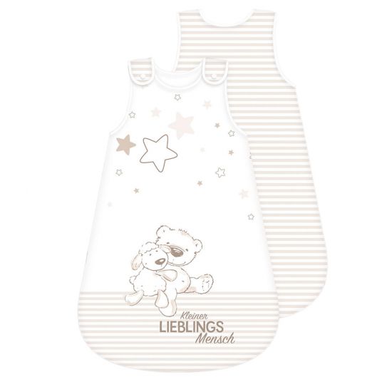Baby Best Sleeping bag padded jersey - Little Favorite Man - Gr. 70 cm