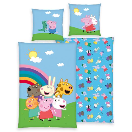 Baby Best Reversible bed linen 100 x 135 cm - Peppa Pig