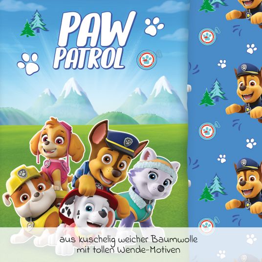 Baby Best Wende-Bettwäsche Glow in the dark 100 x 135 cm - Paw Patrol