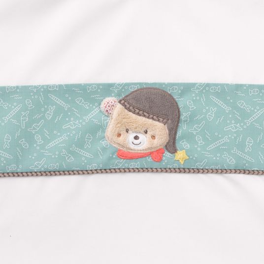 Fehn Baby bedding 80 x 80 cm - Bear Bruno