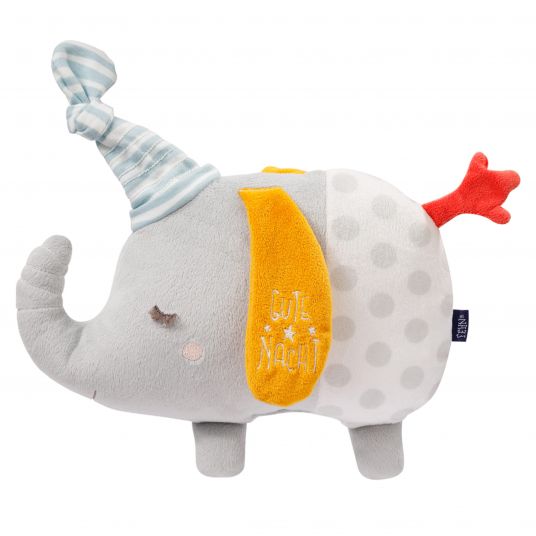 Fehn Cuddly toy elephant 26 cm - Good night