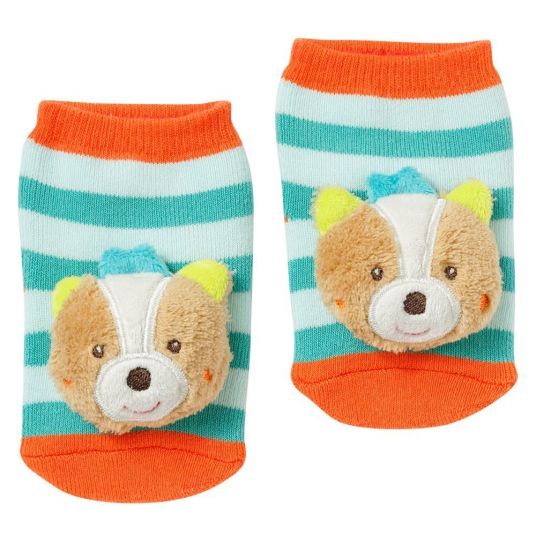 Fehn Rattle socks Sleeping Forest - fox