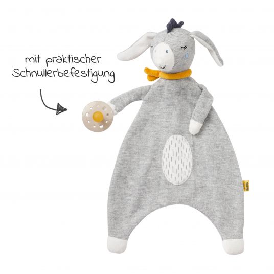 Fehn Cuddle cloth donkey - nature