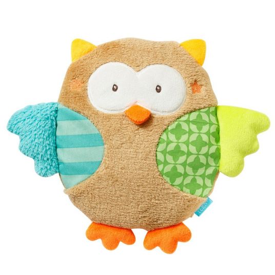Fehn Heat cushion with cherry pit filling Sleeping Forest - owl