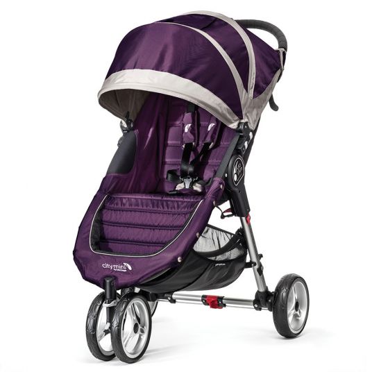 Baby Jogger Buggy City Mini 3 Rad - Purple Gray